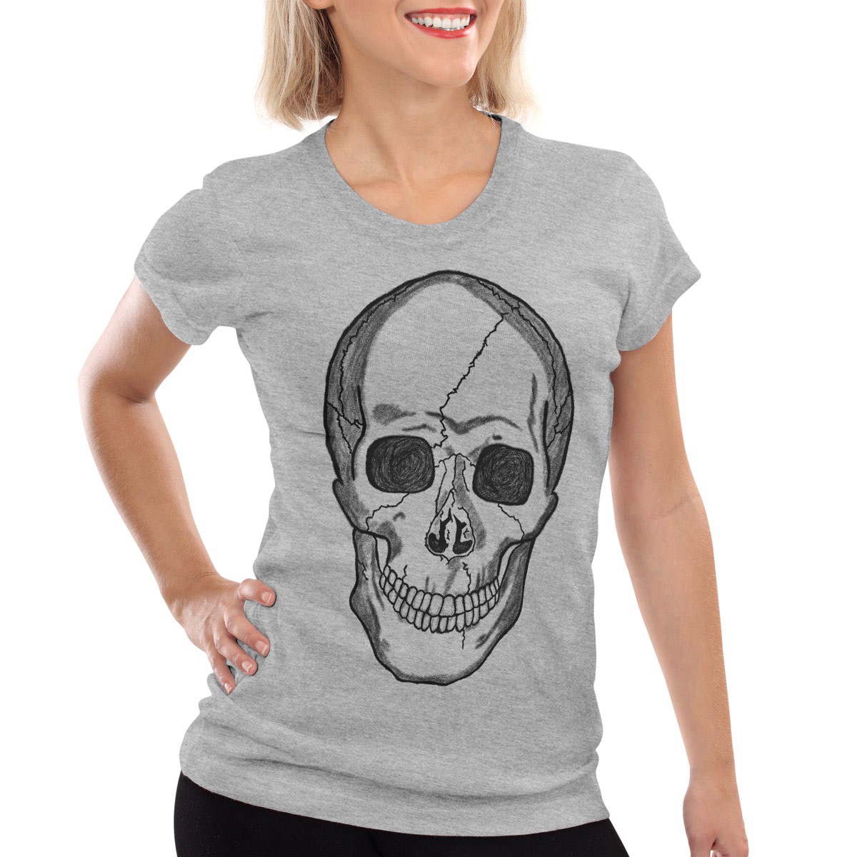 t shirt ss totenkopf