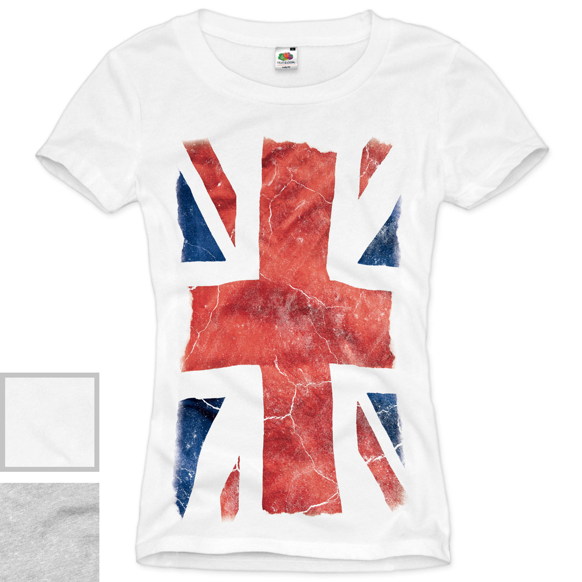 UNION JACK T Shirt Damen england london großbritannien XS S M L XL 